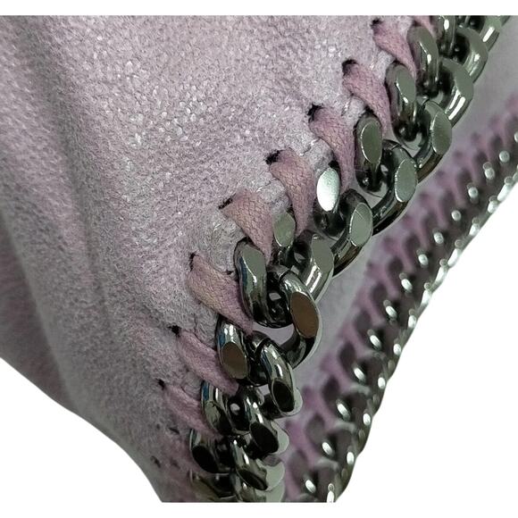 Stella McCartney Shaggy Deer Falabella Tote Bag Pink - Picture 6 of 9